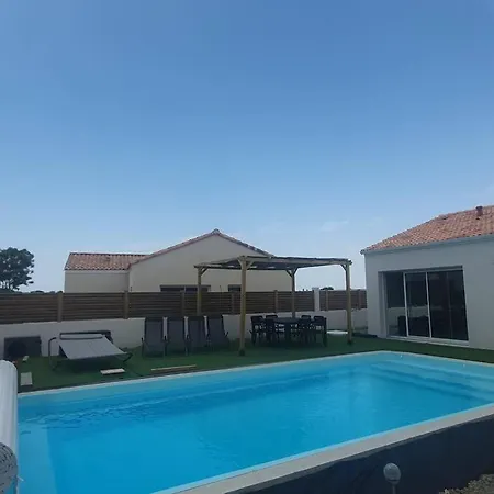 Casa de Férias En Vendee Avec Piscine Chauffee Saint-Jean-de-Monts